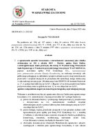 Decyzja Nr 753_GM_2025 o ograniczeniu sposobu korzystania z nieruchomości, dot. dz. 182, obr. 0019 Mariew, gmina Stare Babice, z 21.07.2025, sygn. GM.RN.6821.2.1.2025.SZ.pdf