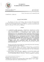 Decyzja Nr 904_GM_2025 o ograniczeniu sposobu korzystania z nieruchomości, dot. dz. 98, obr. 0033 Zaborów, gmina Lesnzo, z 25.08.2025, sygn. GM.RN.6821.123.2024.AK.pdf