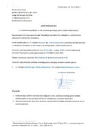 Zawiadomienie o czynnościach podjętych w celu ustalenia granic działki nr 23, obr. Myszczyn, gmina Ożarów Maz. z 30.10.2025.pdf