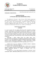 Obwieszczenie o wydaniu decyzji Nr 1278_GM_2025, dot. dz. 26_4, obr. 0003 Duchnice, gm. Ożarów Maz. z 05.12.2025, sygn. GM.RO.683.3.176.2022.MW_SM.pdf