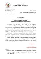 Ogłoszenia o zamiarze wszczęcia postępowania wywłaszczeniowego dot. dz. 139_13, 139_16, 139_37, 139_35, obr. 0004 Dziekanów Leśny, gmina Łomianki z 16.01.2026, sygn. GM.RN.6821.4.21.2025.MC.pdf