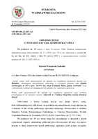 Obwieszczenie o wydaniu Decyzji Nr 201_GM_2026 o ustaleniu wykazu osób uprawnionych do udziału we wspólnocie grunotwej, dot. dz. 619, obr. Łomianki Dolne, gm. Łomianki z 10.03.2026, sygn. GM-RN.680.3.2.2017.AZ.pdf