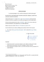 Zawiadomienie o czynnościach podjętych w celu ustalenia przebiegu granic dz. 492, 145_6, obr. Ołtarzew, gmina Ożarów Maz. z 10.03.2026.pdf