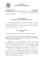 Obw. o wydaniu Decyzji Nr 381_GM_2026 o nieustaleniu wykazu osób uprawnionych do udziału we wspólnocie grunotwej, dot. dz. 533_1, obr. Łomianki Dolne, gm. Łomianki z 20.04.2026, sygn. A.GM.RN.6820.15.2024.AK.pdf